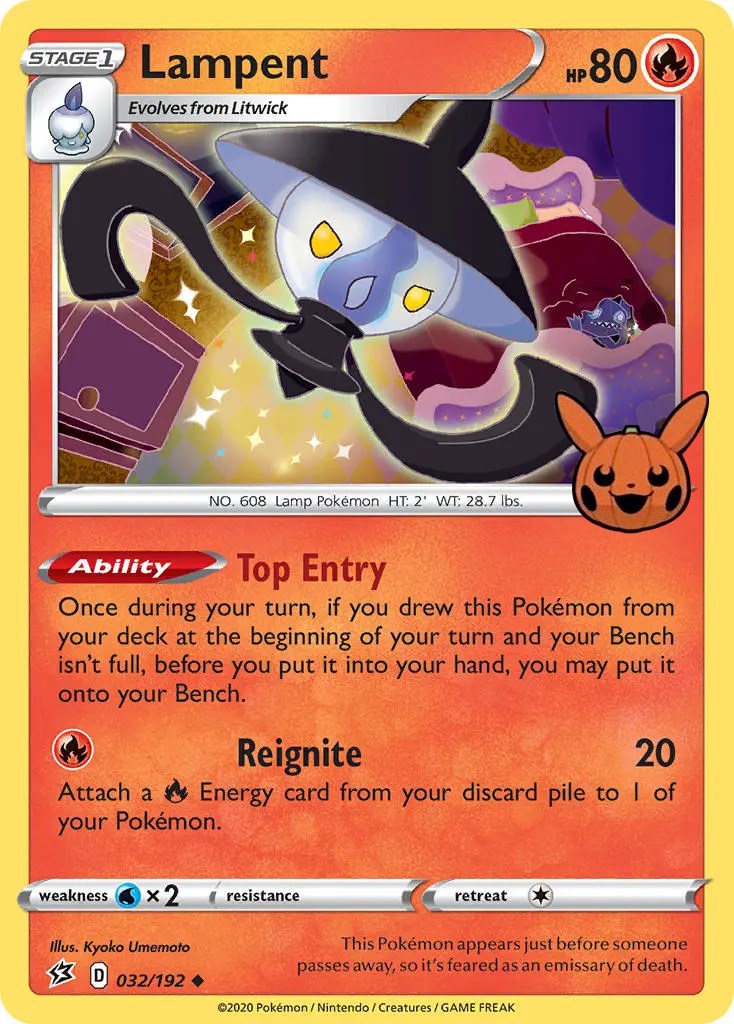 Lampent (032/192) [Trick or Trade] | Silver Goblin