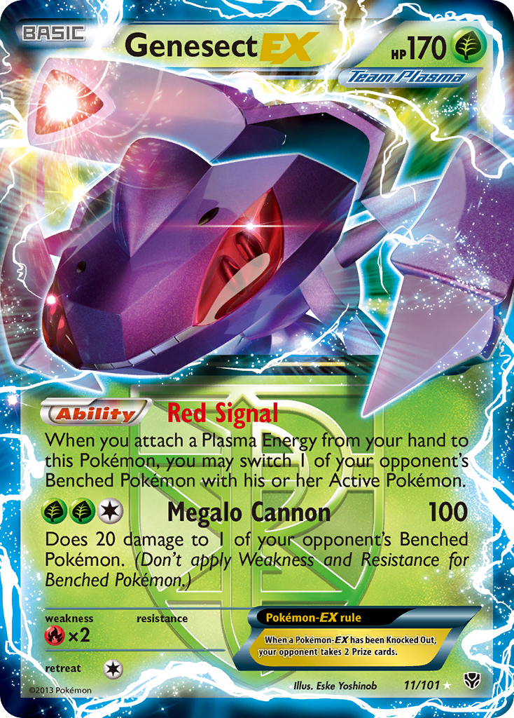 Genesect EX (11/101) [Black & White: Plasma Blast] | Silver Goblin