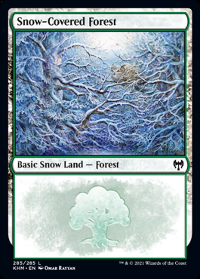 Snow-Covered Forest (285) [Kaldheim] | Silver Goblin