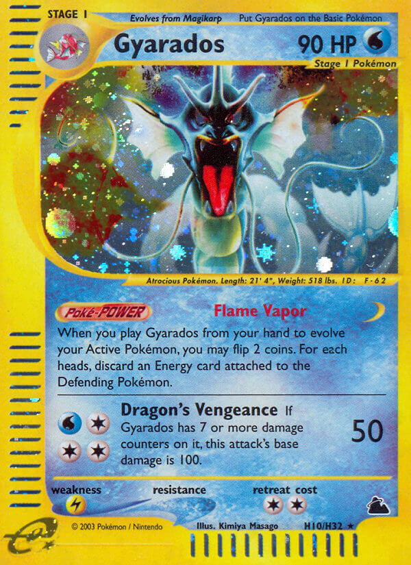 Gyarados (H10/H32) [Skyridge] | Silver Goblin