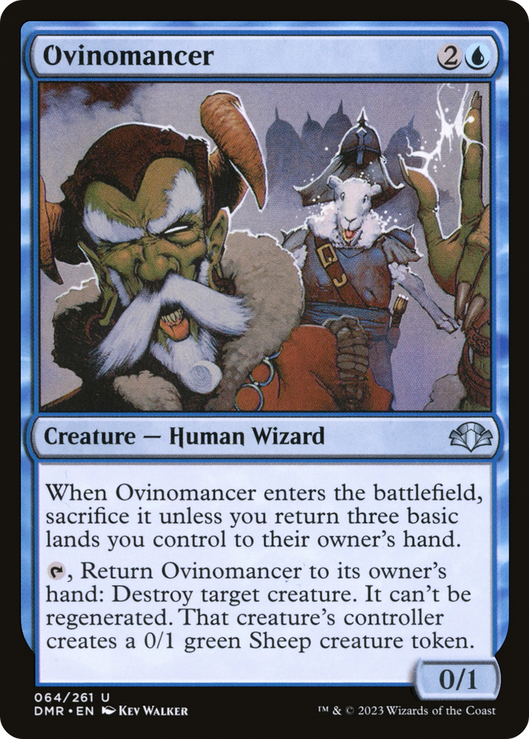 Ovinomancer [Dominaria Remastered] | Silver Goblin