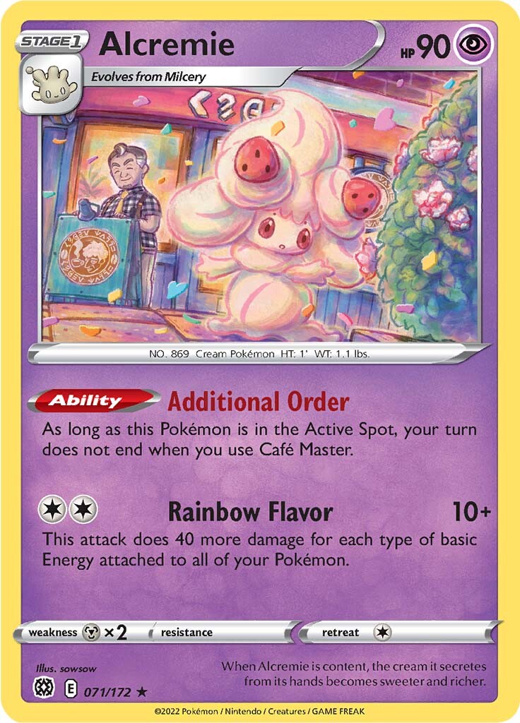 Alcremie (071/172) [Sword & Shield: Brilliant Stars] | Silver Goblin