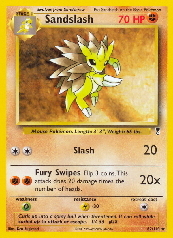 Sandslash (62/110) [Legendary Collection] | Silver Goblin