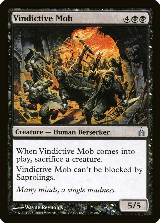 Vindictive Mob [Ravnica: City of Guilds] | Silver Goblin