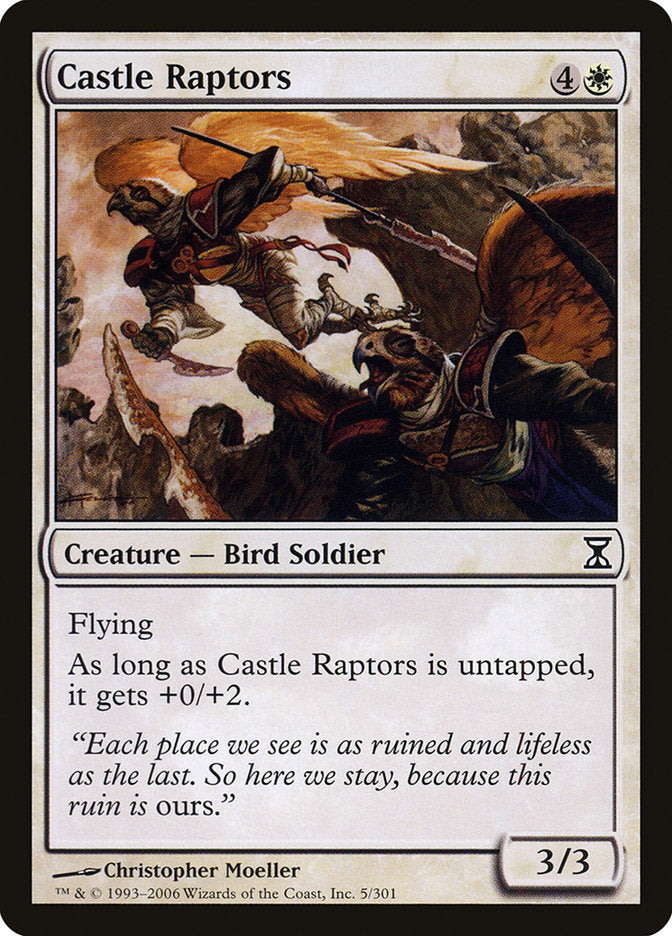 Castle Raptors [Time Spiral] | Silver Goblin
