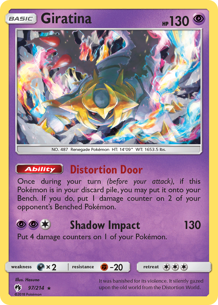 Giratina (97/214) [Sun & Moon: Lost Thunder] | Silver Goblin