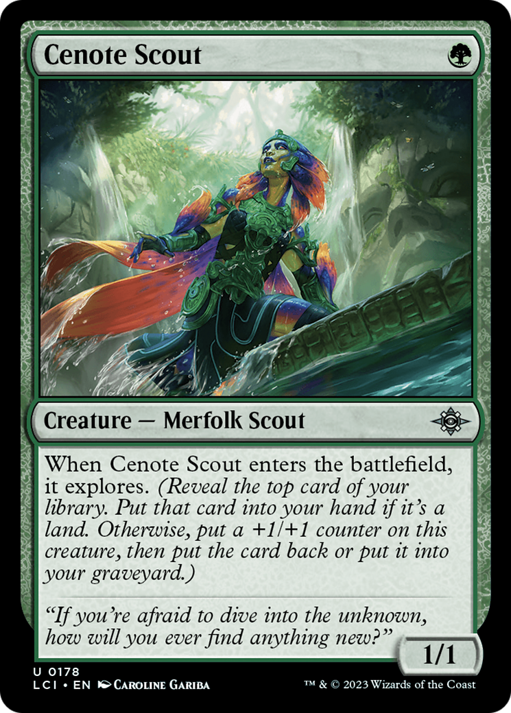 Cenote Scout [The Lost Caverns of Ixalan] | Silver Goblin