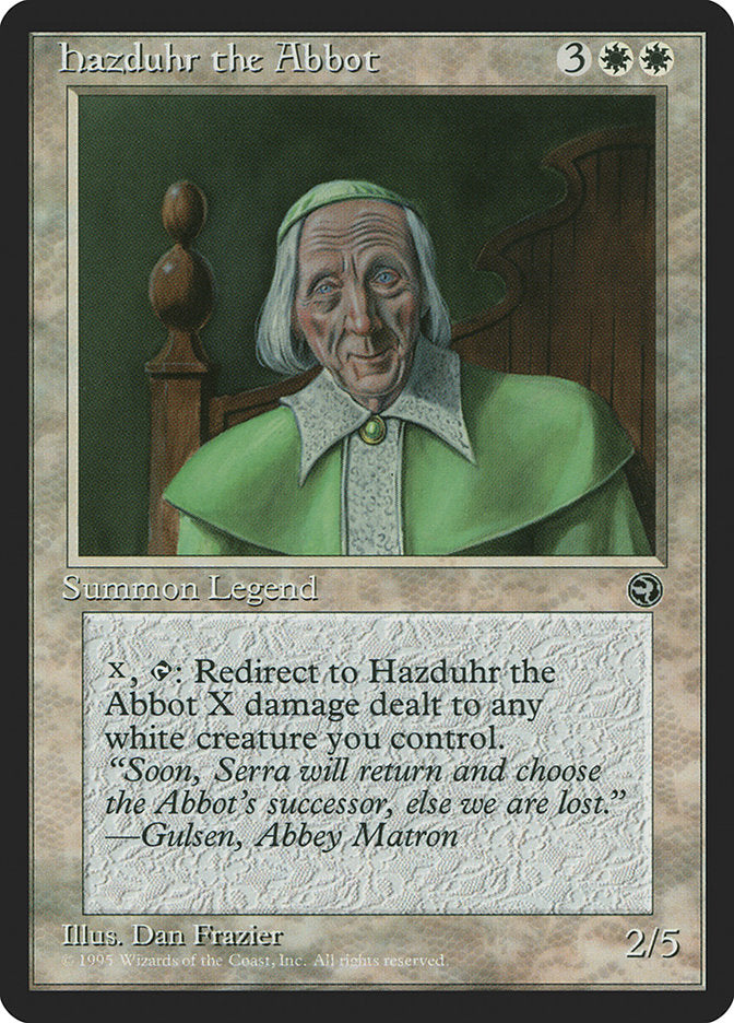 Hazduhr the Abbot [Homelands] | Silver Goblin