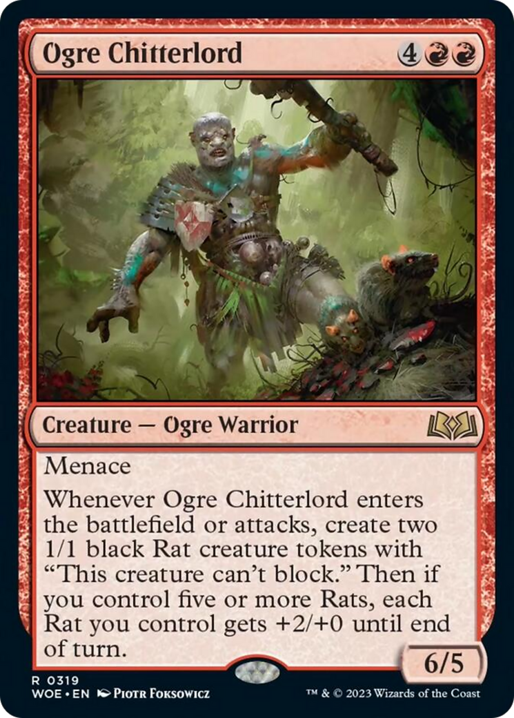 Ogre Chitterlord [Wilds of Eldraine] | Silver Goblin