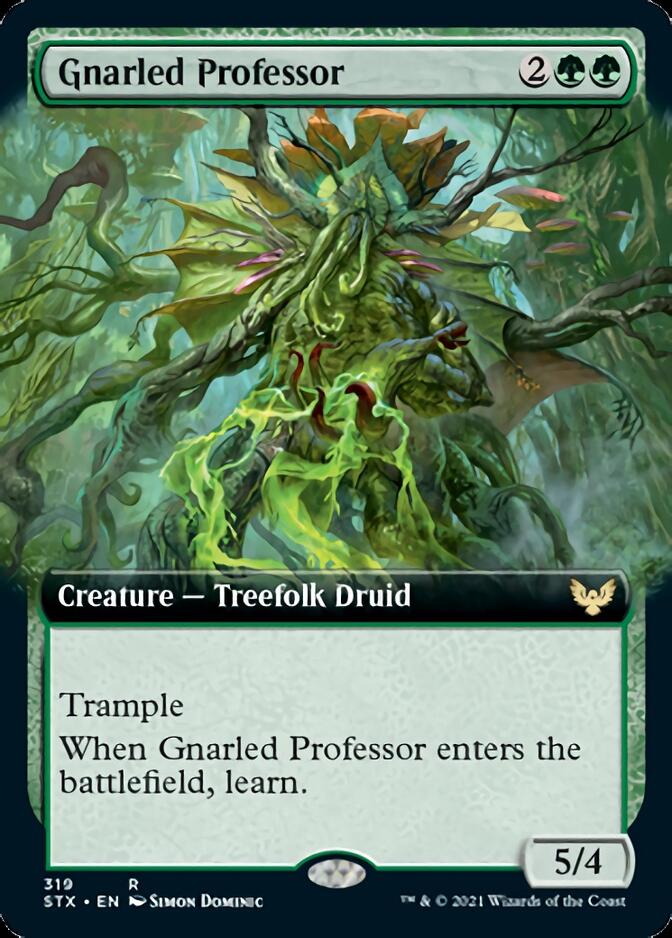 Gnarled Professor (Extended Art) [Strixhaven: School of Mages] | Silver Goblin