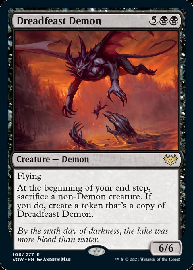 Dreadfeast Demon [Innistrad: Crimson Vow] | Silver Goblin