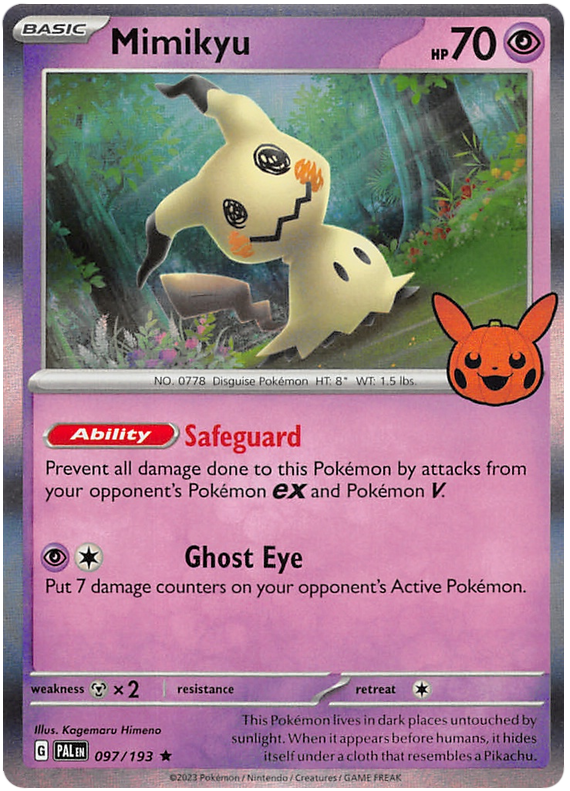 Mimikyu (097/193) [Trick or Trade 2023] | Silver Goblin