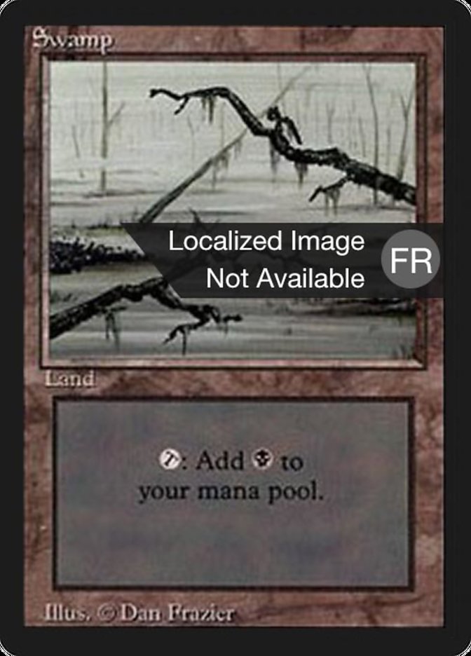 Swamp (A) [Foreign Black Border] | Silver Goblin