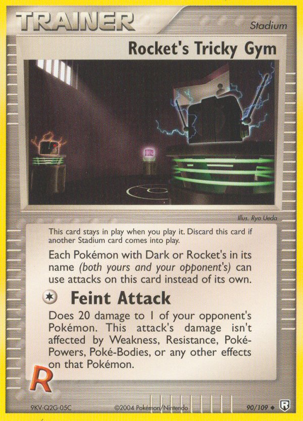 Rocket's Tricky Gym (90/109) [EX: Team Rocket Returns] | Silver Goblin