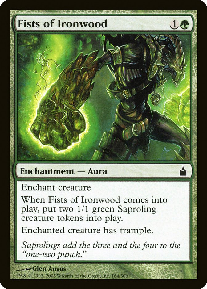 Fists of Ironwood [Ravnica: City of Guilds] | Silver Goblin