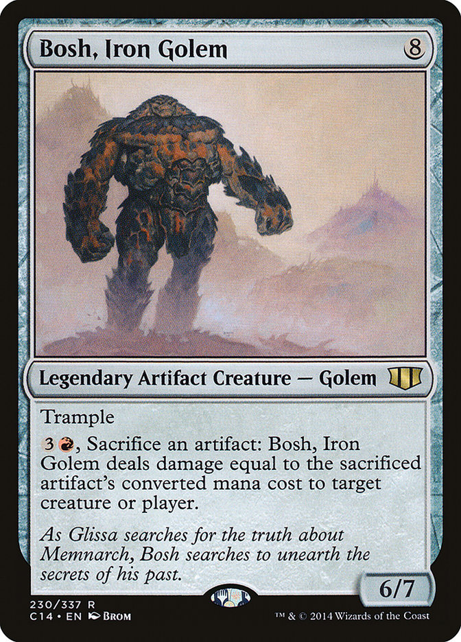 Bosh, Iron Golem [Commander 2014] | Silver Goblin