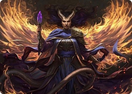 Farideh, Devil's Chosen Art Card [Dungeons & Dragons: Adventures in the Forgotten Realms Art Series] | Silver Goblin