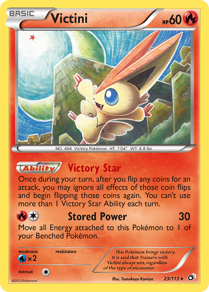 Victini (23/113) [Black & White: Legendary Treasures] | Silver Goblin