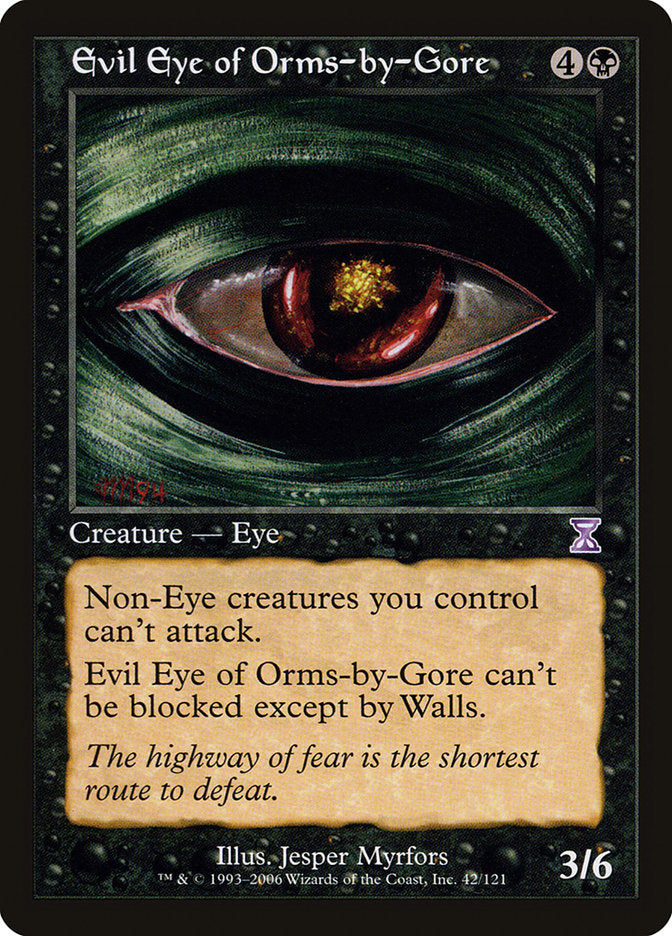 Evil Eye of Orms-by-Gore [Time Spiral Timeshifted] | Silver Goblin