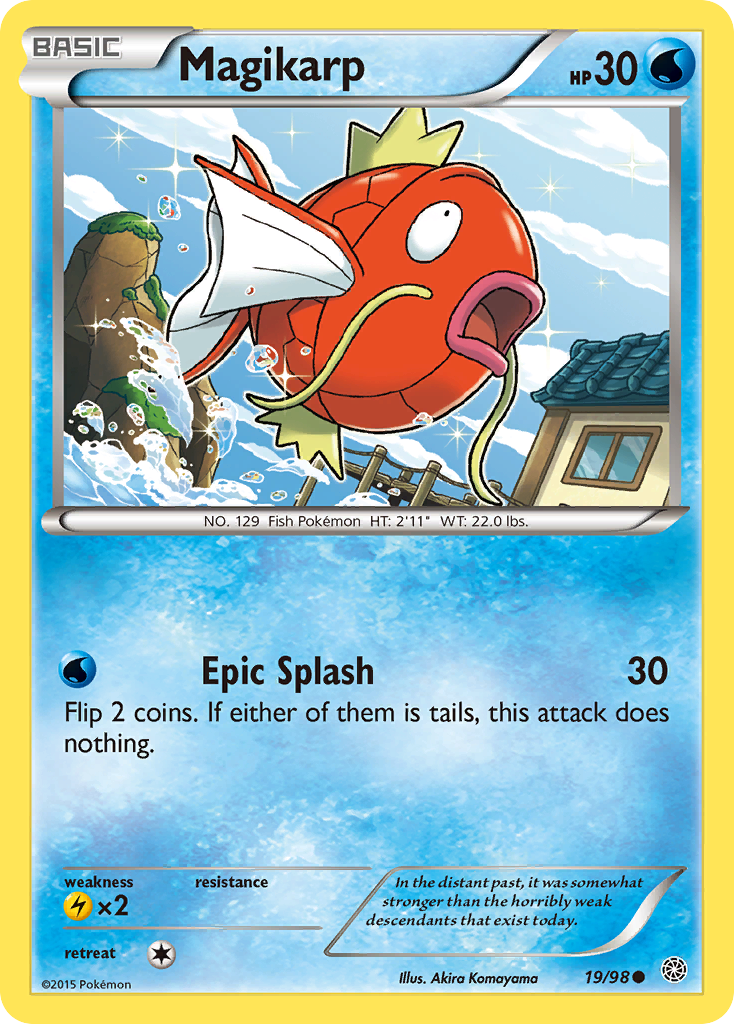 Magikarp (19/98) [XY: Ancient Origins] | Silver Goblin