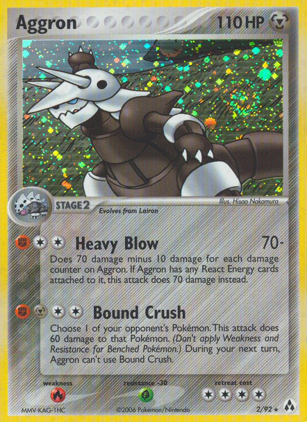 Aggron (2/92) [EX: Legend Maker] | Silver Goblin