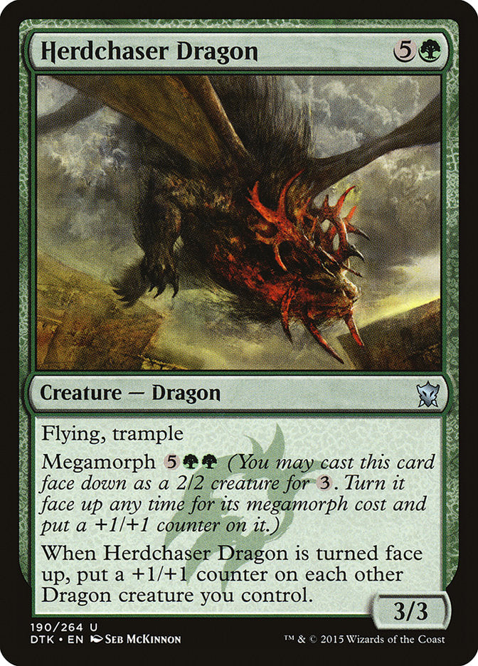 Herdchaser Dragon [Dragons of Tarkir] | Silver Goblin