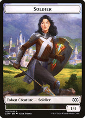 Copy // Soldier Double-Sided Token [Double Masters Tokens] | Silver Goblin