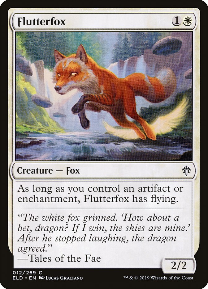 Flutterfox [Throne of Eldraine] | Silver Goblin