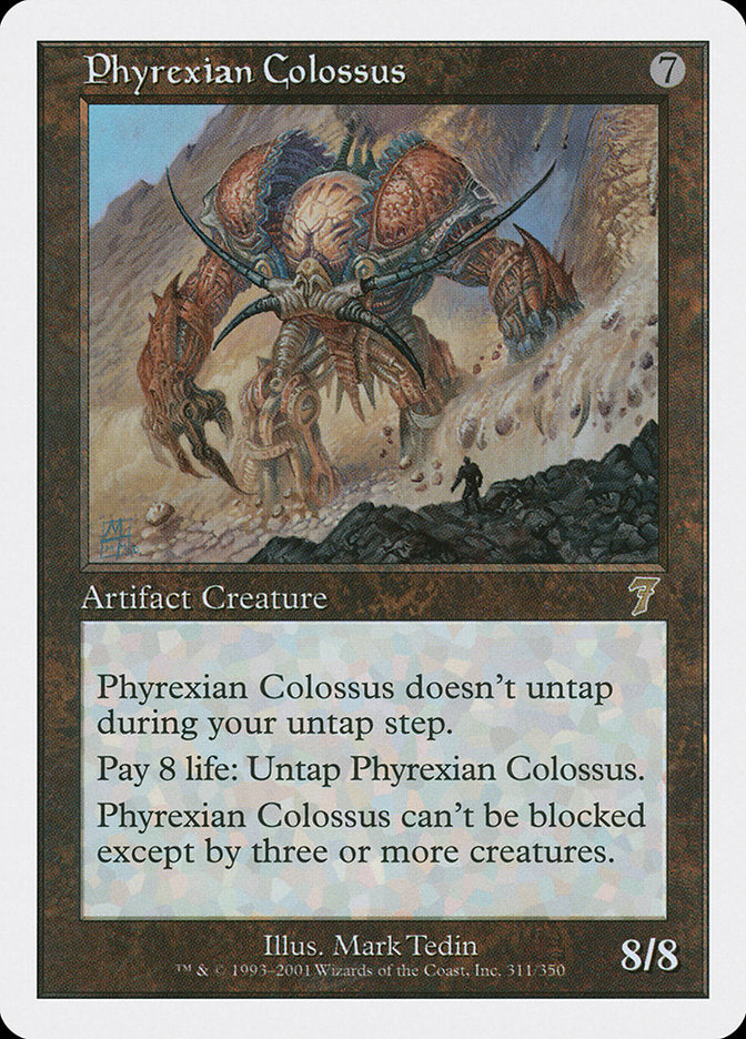 Phyrexian Colossus [Seventh Edition] | Silver Goblin