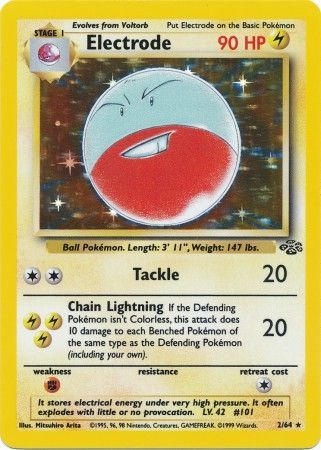 Electrode (2/64) [Jungle Unlimited] | Silver Goblin