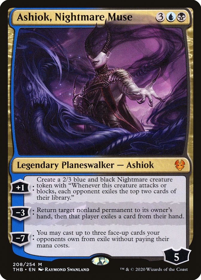 Ashiok, Nightmare Muse [Theros Beyond Death] | Silver Goblin