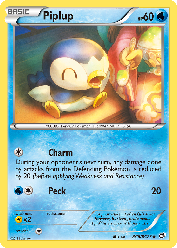 Piplup (RC6/RC25) [Black & White: Legendary Treasures] | Silver Goblin