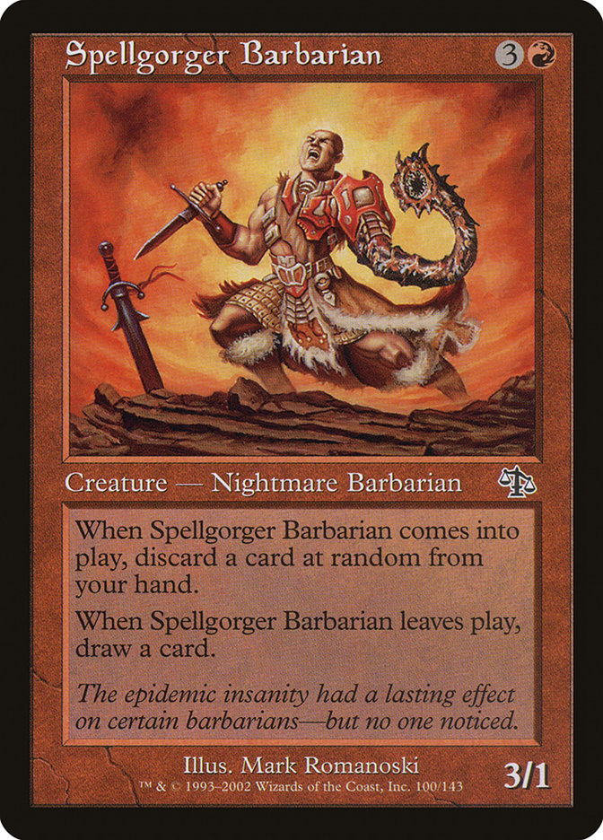 Spellgorger Barbarian [Judgment] | Silver Goblin