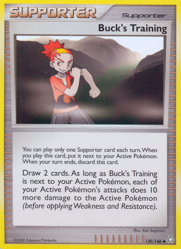 Buck's Training (130/146) [Diamond & Pearl: Legends Awakened] | Silver Goblin