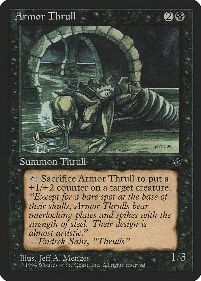 Armor Thrull (Jeff A. Menges) [Fallen Empires] | Silver Goblin