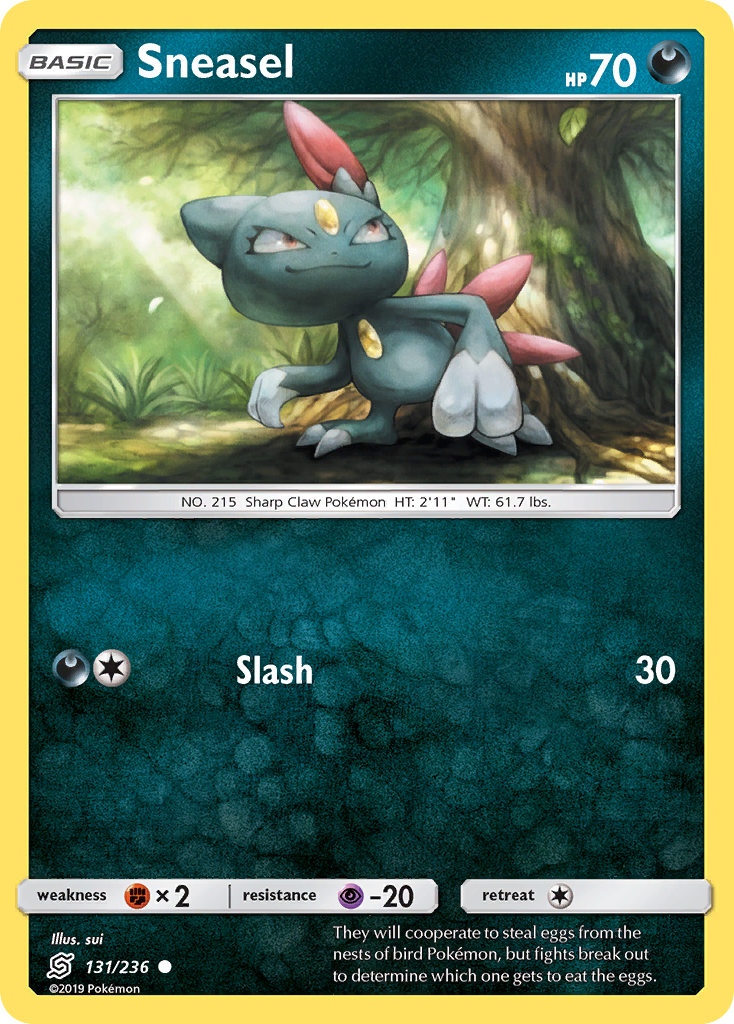 Sneasel (131/236) [Sun & Moon: Unified Minds] | Silver Goblin