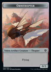 Phyrexian // Ornithopter Double-Sided Token [Dominaria United Tokens] | Silver Goblin