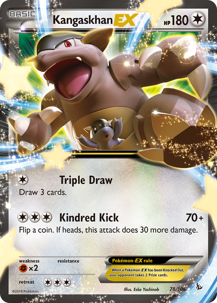 Kangaskhan EX (78/106) [XY: Flashfire] | Silver Goblin