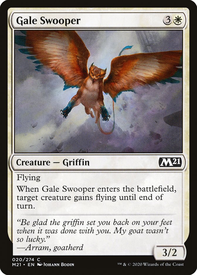 Gale Swooper [Core Set 2021] | Silver Goblin