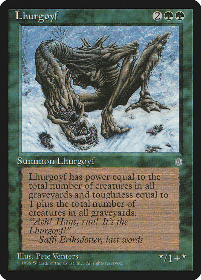 Lhurgoyf [Ice Age] | Silver Goblin