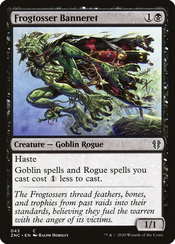 Frogtosser Banneret [Zendikar Rising Commander] | Silver Goblin