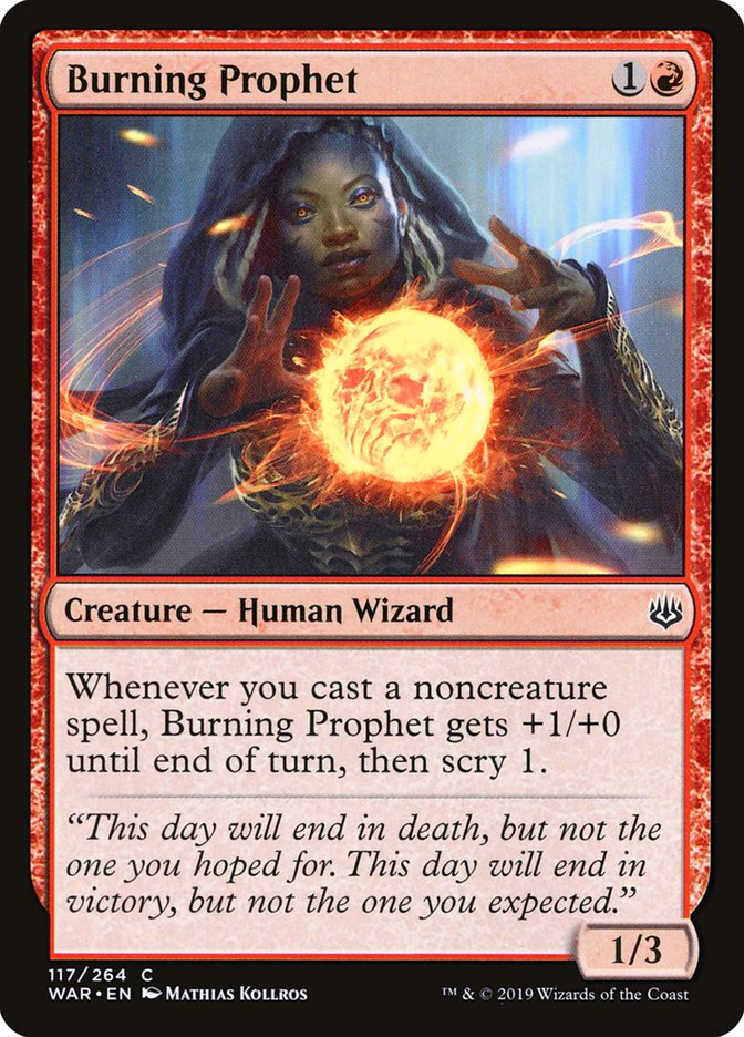 Burning Prophet [War of the Spark] | Silver Goblin