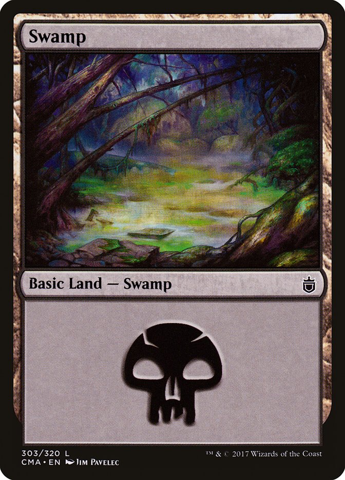 Swamp (303) [Commander Anthology] | Silver Goblin