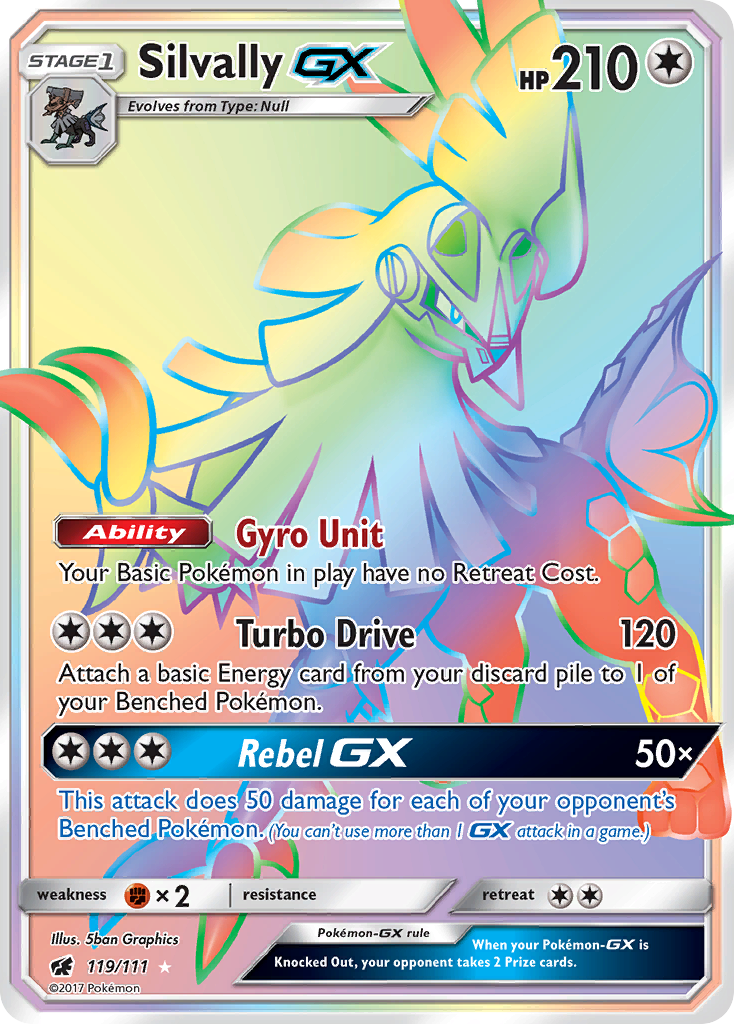 Silvally GX (119/111) [Sun & Moon: Crimson Invasion] | Silver Goblin