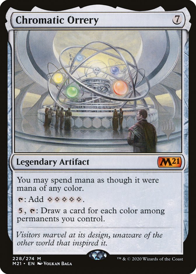 Chromatic Orrery (Promo Pack) [Core Set 2021 Promos] | Silver Goblin