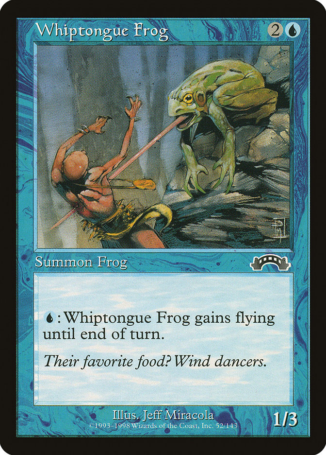 Whiptongue Frog [Exodus] | Silver Goblin
