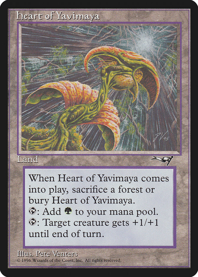 Heart of Yavimaya [Alliances] | Silver Goblin