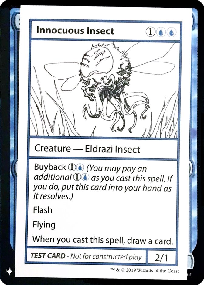 Innocuous Insect [Mystery Booster Playtest Cards] | Silver Goblin