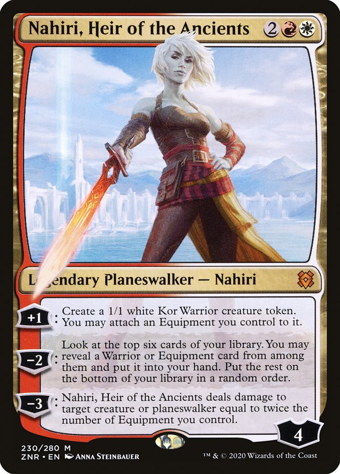 Nahiri, Heir of the Ancients [Zendikar Rising] | Silver Goblin
