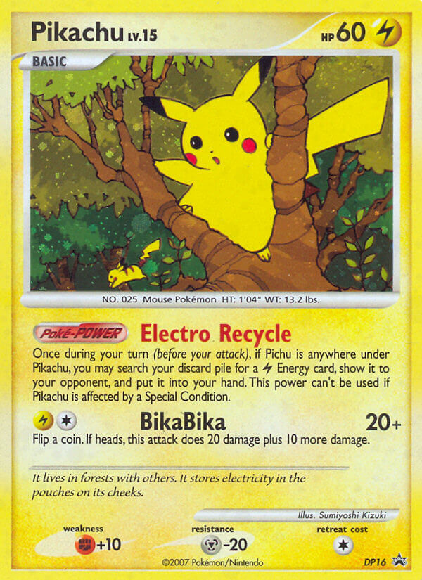 Pikachu (DP16) [Diamond & Pearl: Black Star Promos] | Silver Goblin